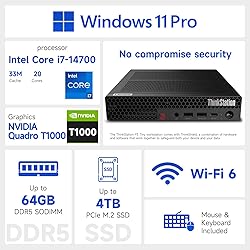 Lenovo ThinkStation P3 Tiny Workstation for
