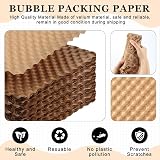 BEIBOON Paper Bubble Wrap Eco Cushioning 47.5 ft Packing Supplies view 3