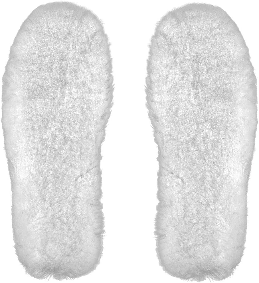 Boots Sheepskin Insoles for Women Replacement Wool Inserts by Wellever (Women 7.5-8 | Men 6.5-7)