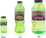 Gazillion 4 Pack 8 Oz Bubble Solution Non-Toxic Safe Green Bubbles view 3