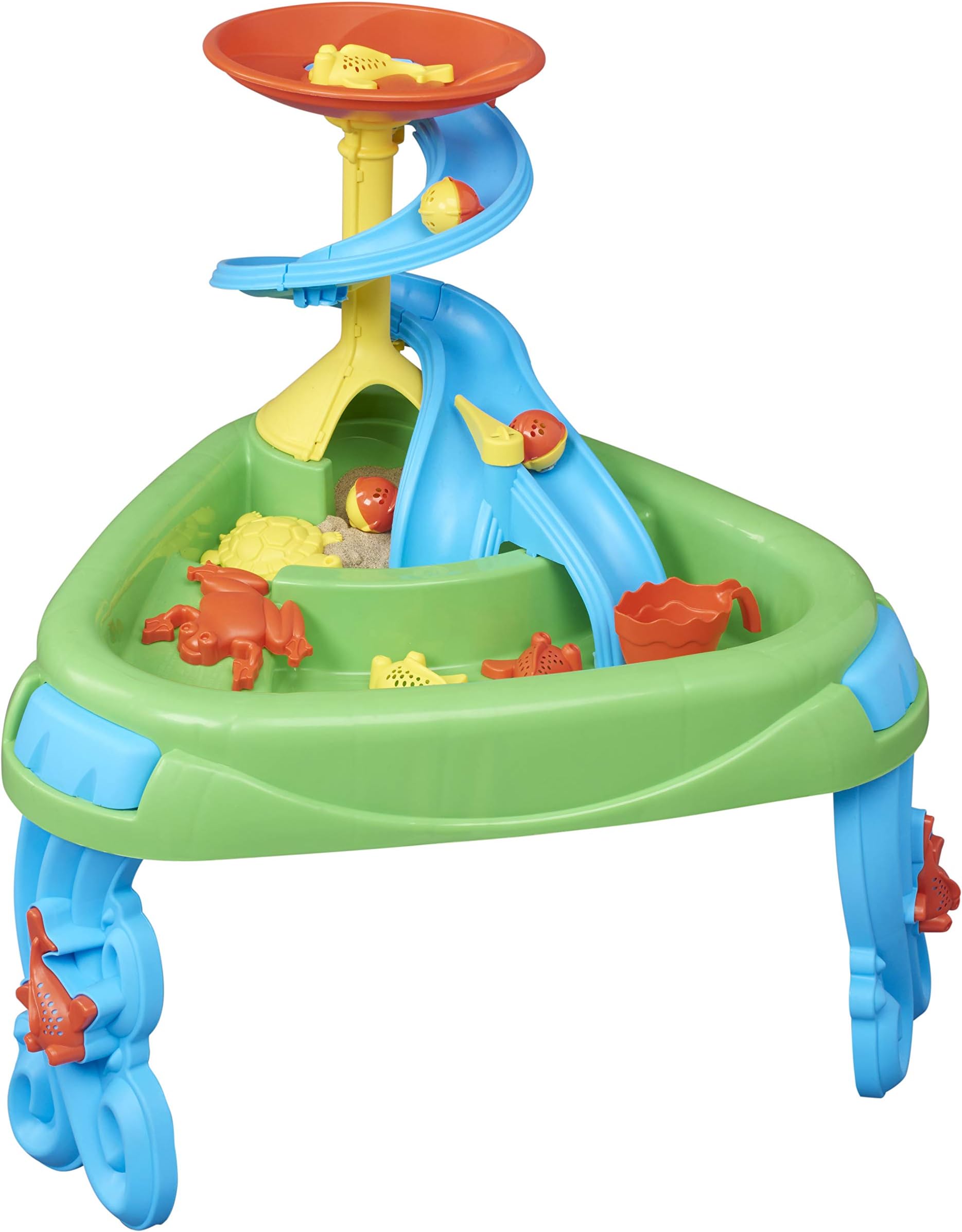 American Plastic Toys Fish Pond Sand and Water Play Table, Green