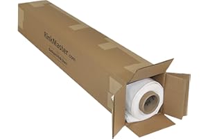 RinkMaster 6 Mil Rink Liner - DIY Backyard Rink Tarp, for at-Home Hockey Practice or Ice Skating Training, Bright White