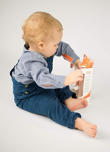 ethan the fox teething toy