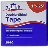 Alvin Double-Sided Tape 1 x 25 Feet (2400-C)