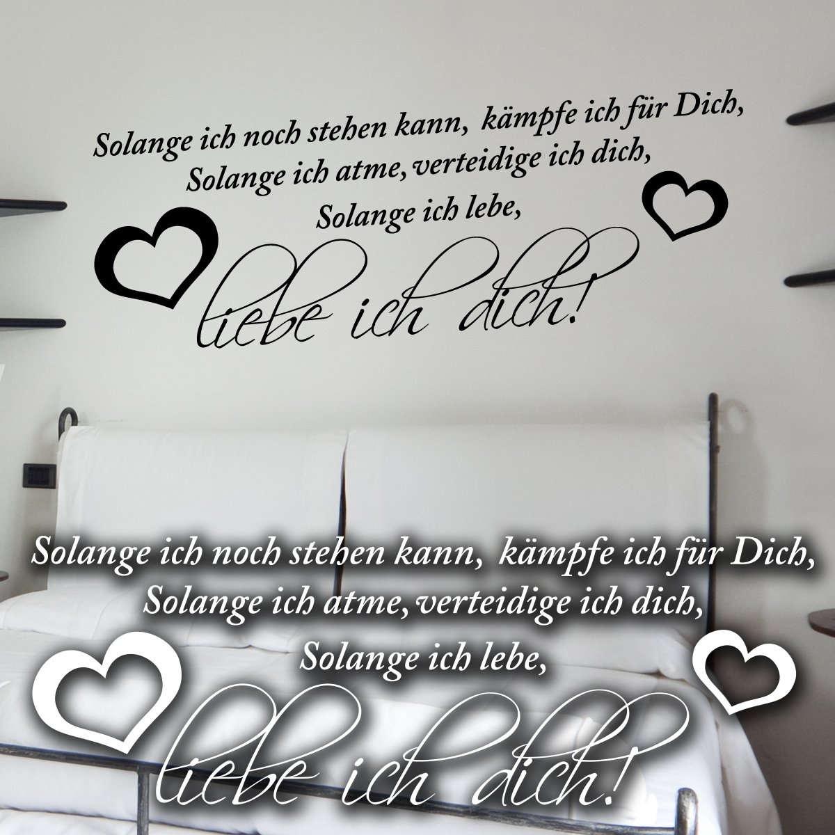 Wandschnrkel WANDTATTOO Schlafzimmer Mit Namen Personalisiert