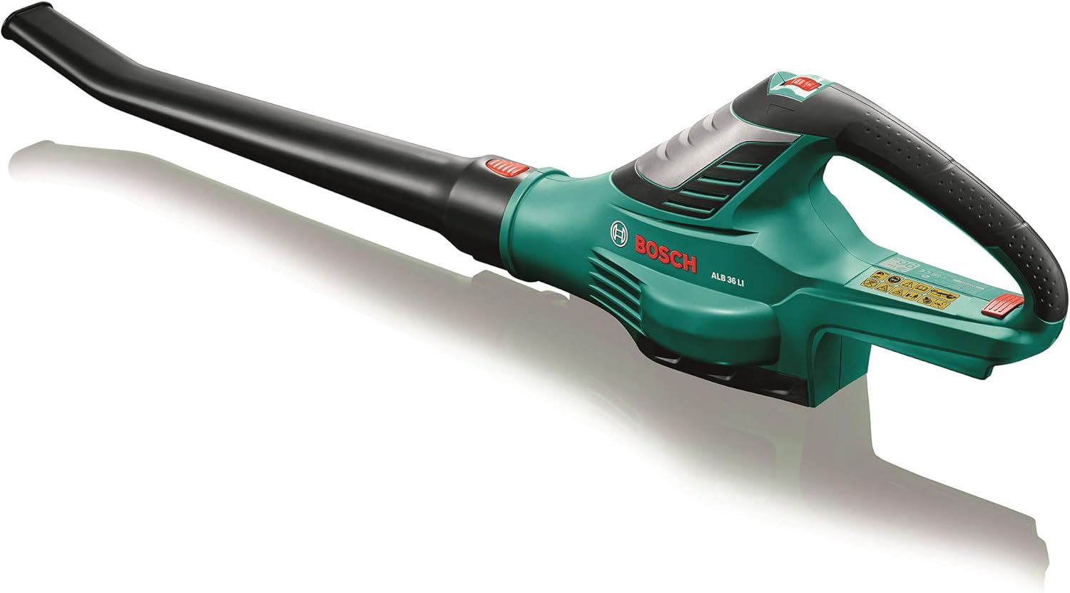 Bosch Akku Laubbläser ALB 36 LI (ohne Akku, Karton, Luftgeschwindigkeit: 180 - 260 km/h, 36 Volt System)