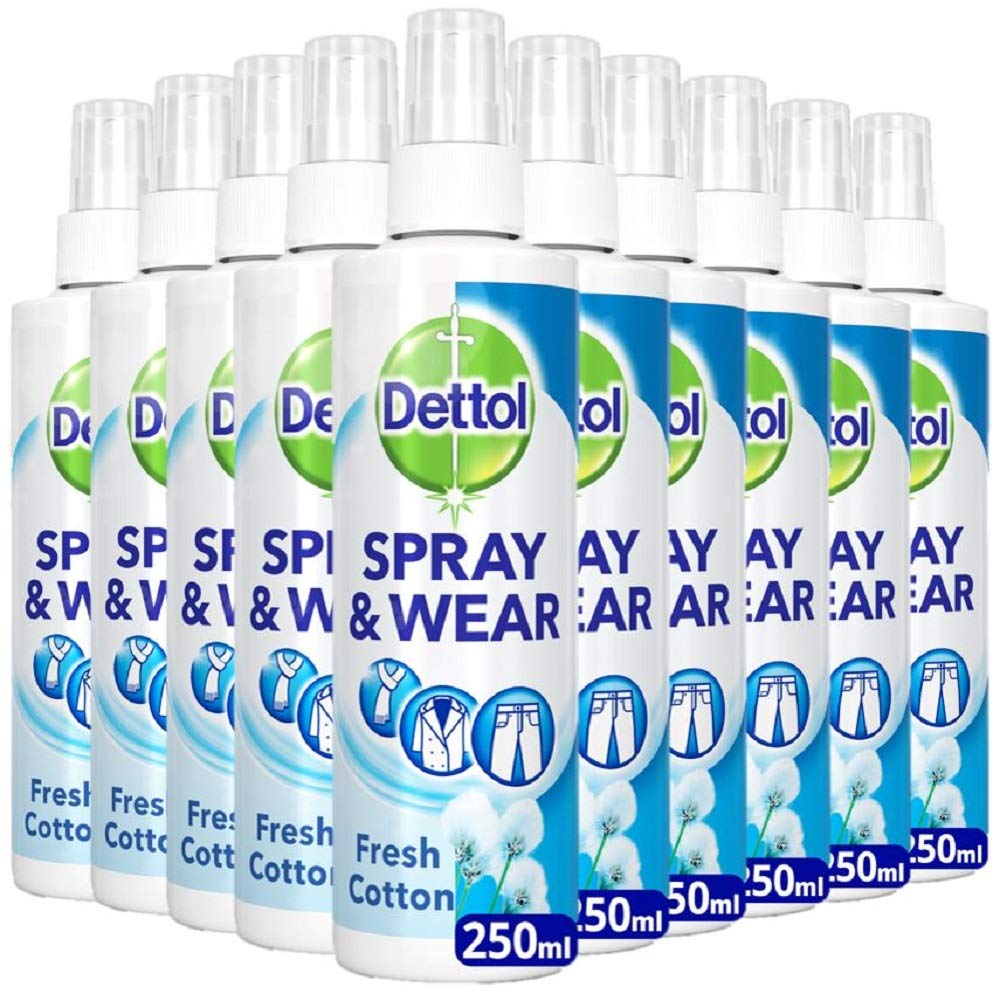 Buy Dettol Spray and Wear Fabric Clothes Freshener Spray,Fresh Cotton