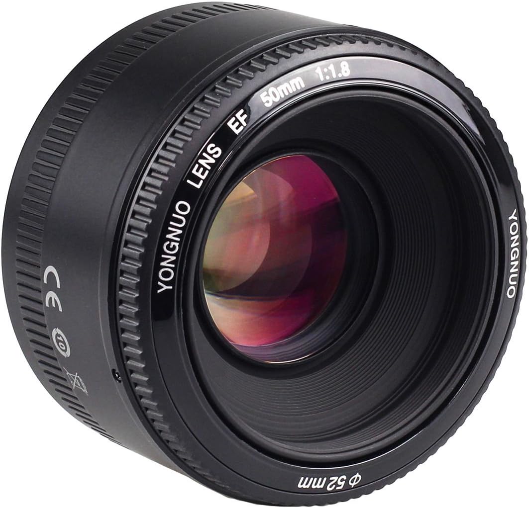 New 50mm F/1.8 Auto Focus AF/MF Prime Standard Lens for