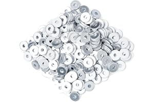 Aluminum Backup POP Rivet Washers for 3/16" Diameter Rivets,Aluminum Back Up Washer, 255 PCS