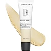 Dermablend Brilliant Base Illuminating Primer Face Makeup - Formulated with Niacinamide, Shea Butter, and Glycerin, Enriched with Vitamin C and E Derivatives, Provides Long Lasting Radiance, 1 Fl Oz