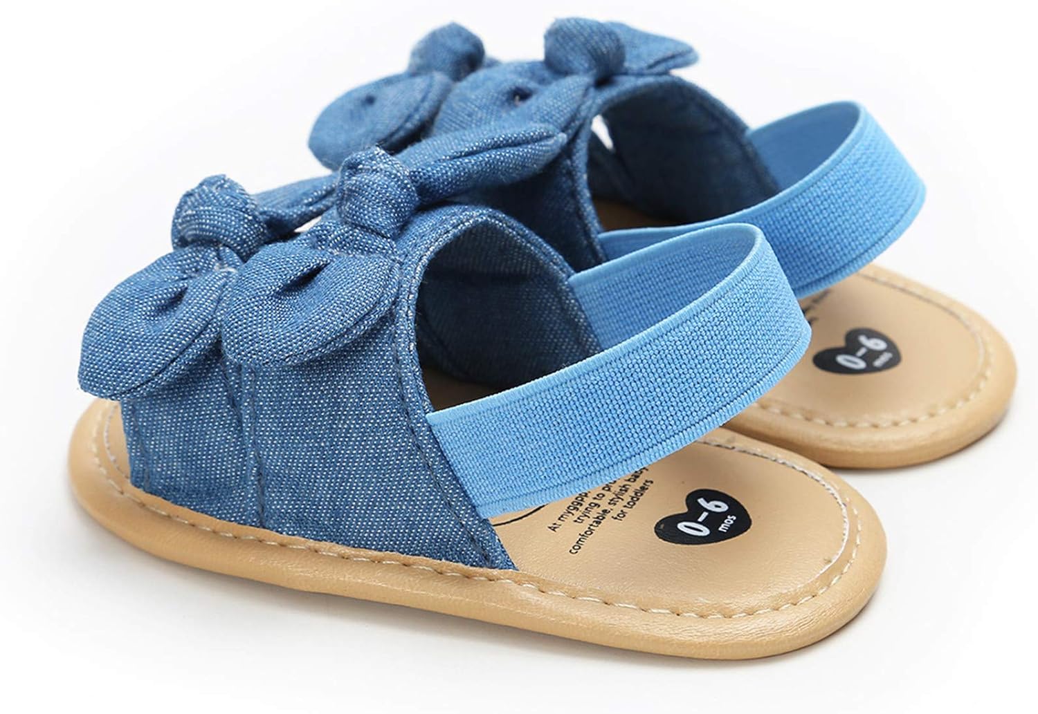 Baby Girls Sandals Summer Shoes Outdoor First Walker Toddler Girls Shoes for Summer: Clothing