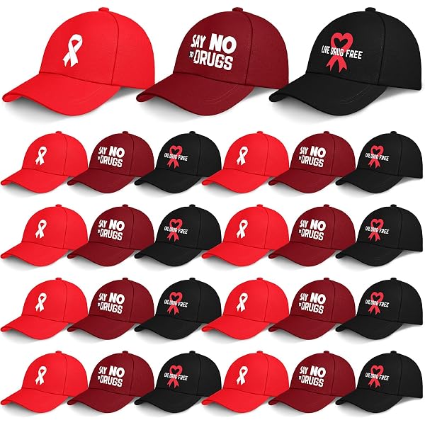 Pink Ribbon Adjustable Baseball Caps For Fundraising 20 Pack  display picture 2