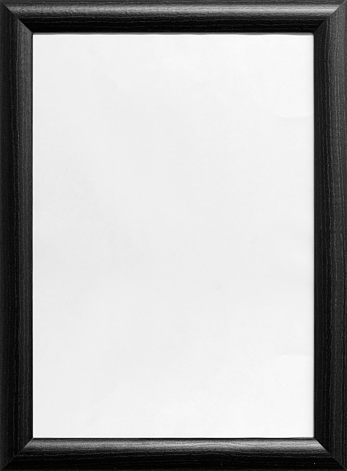 MODERN DOME SHAPE FRAMES WOOD FINISH PHOTO PICTURE POSTER FRAME BLACK