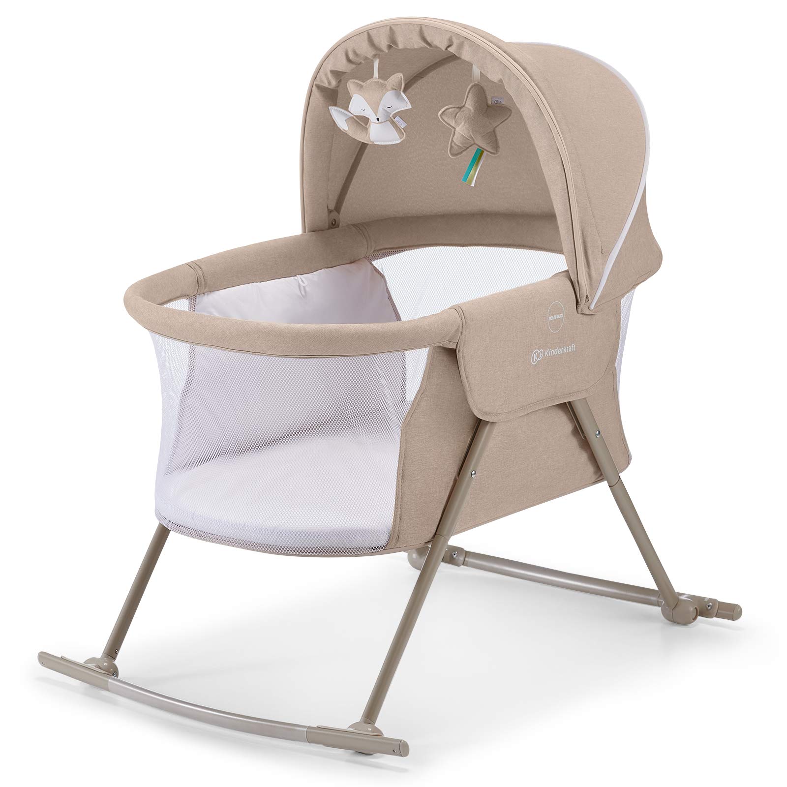 adjustable travel cot