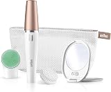 Braun FaceSpa Epilator with Facial Cleansing Brush, Lighted Mirror, Pouch 851V view 2