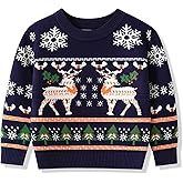 Toddle Baby Girl Boy Christmas Outfit Baby Girl Boy Christmas Sweater Sweatshirt Warm Crewneck Winter Clothes