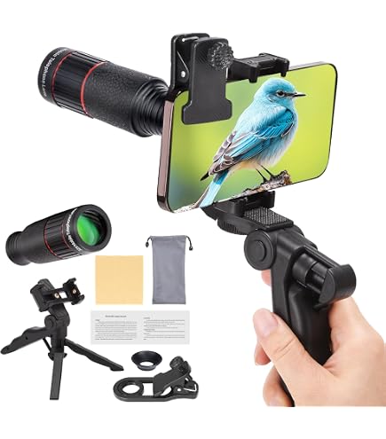 Amazon.com: 32X Telephoto Phone Lens, High Power HD Lens