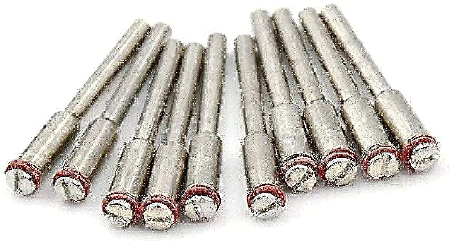 10pcs 2.35mm / 3mm Shank Mandrel Arbor Shaft Wheel for Dremel Cutting Off Wheel Disc Holder Rotary Tool