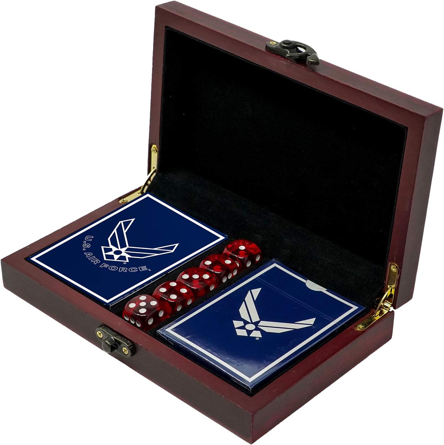 Air Force Playing Cards with Dice USAF Gift Set