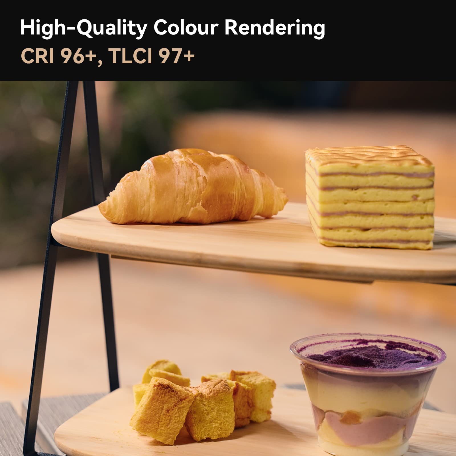 SmallRig RC 350B 350W Bi-Color COB Video Light - 115,000Lux @1m, CRI 96+, TLCI 97+, 2700K-6500K Camera Studio Light, 9 Effects, 3 Mode Control for YouTube Studio, Shooting