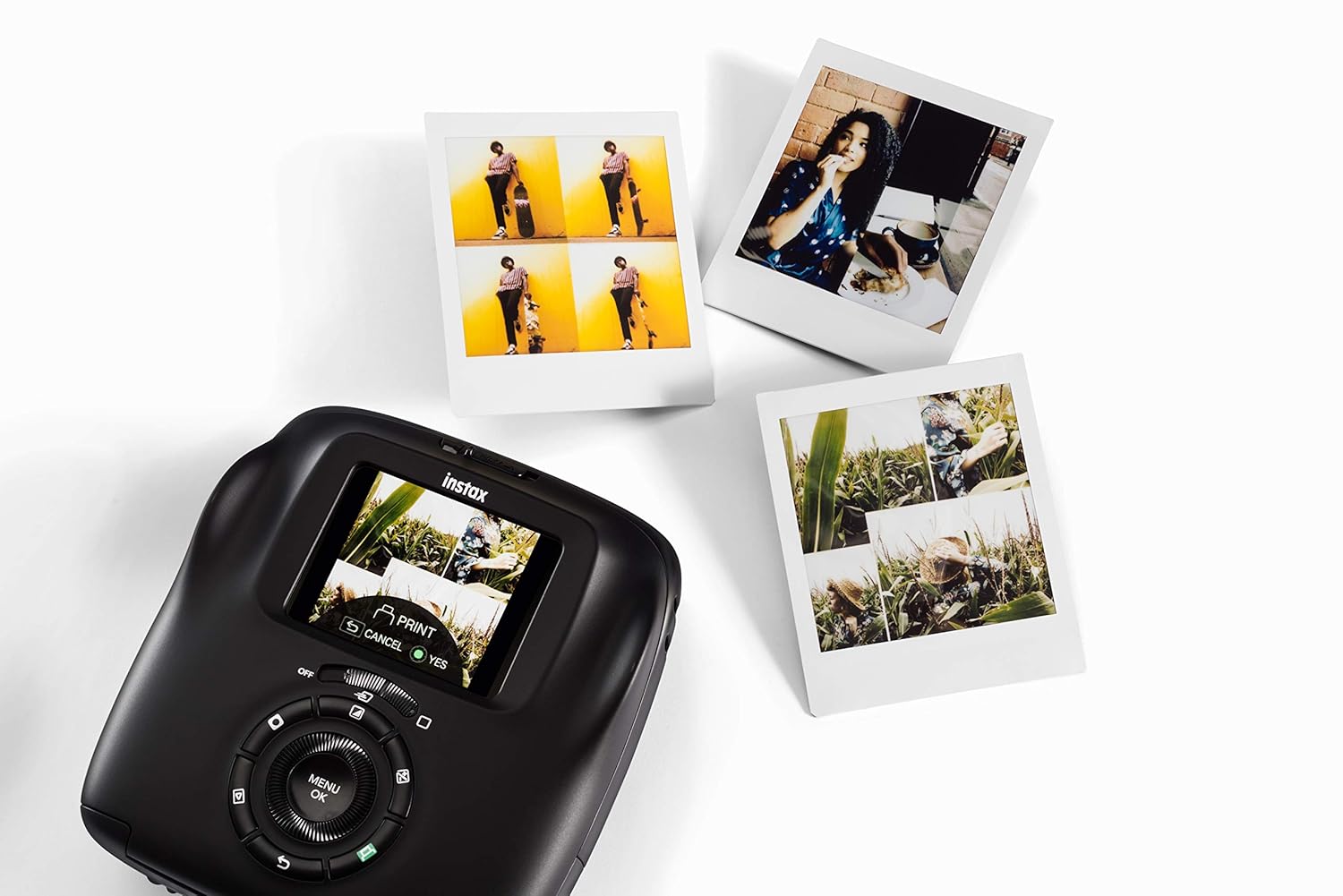 デジカメ ポラロイドi737 作例、スマホ転送キットあり Amazon