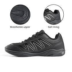 TAILORIA Cheer Shoes Girls-White & Black