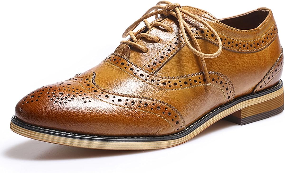 Mona flying Women's Leather Perforated 