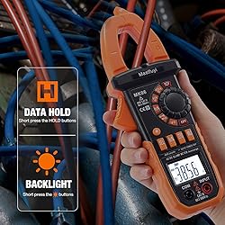 Mastfuyi Clamp Meter Digital, AC/DC