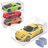 100 Pcs 1/64 Diecast Cars Protector for Hot Wheels Storage Case | Model Car Display Cases Compatible for Hot Wheels Protector Case, Fits 1/64 Scale Toy Cars Protector Storage Organizer