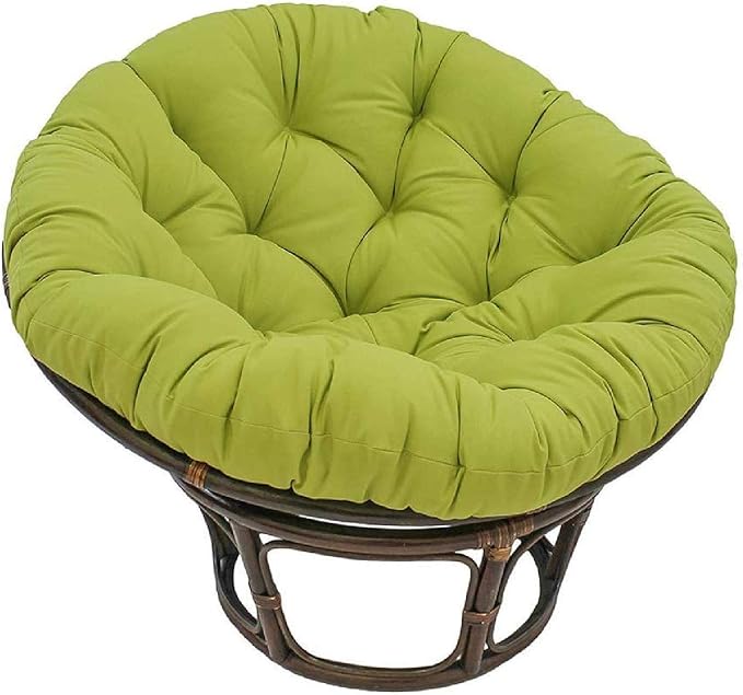 YUNLVC Papasan Cojín De Silla Rota Cojín De Asiento para Patio Jardín