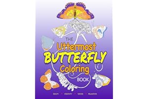 The Uttermost Butterfly Coloring Book
