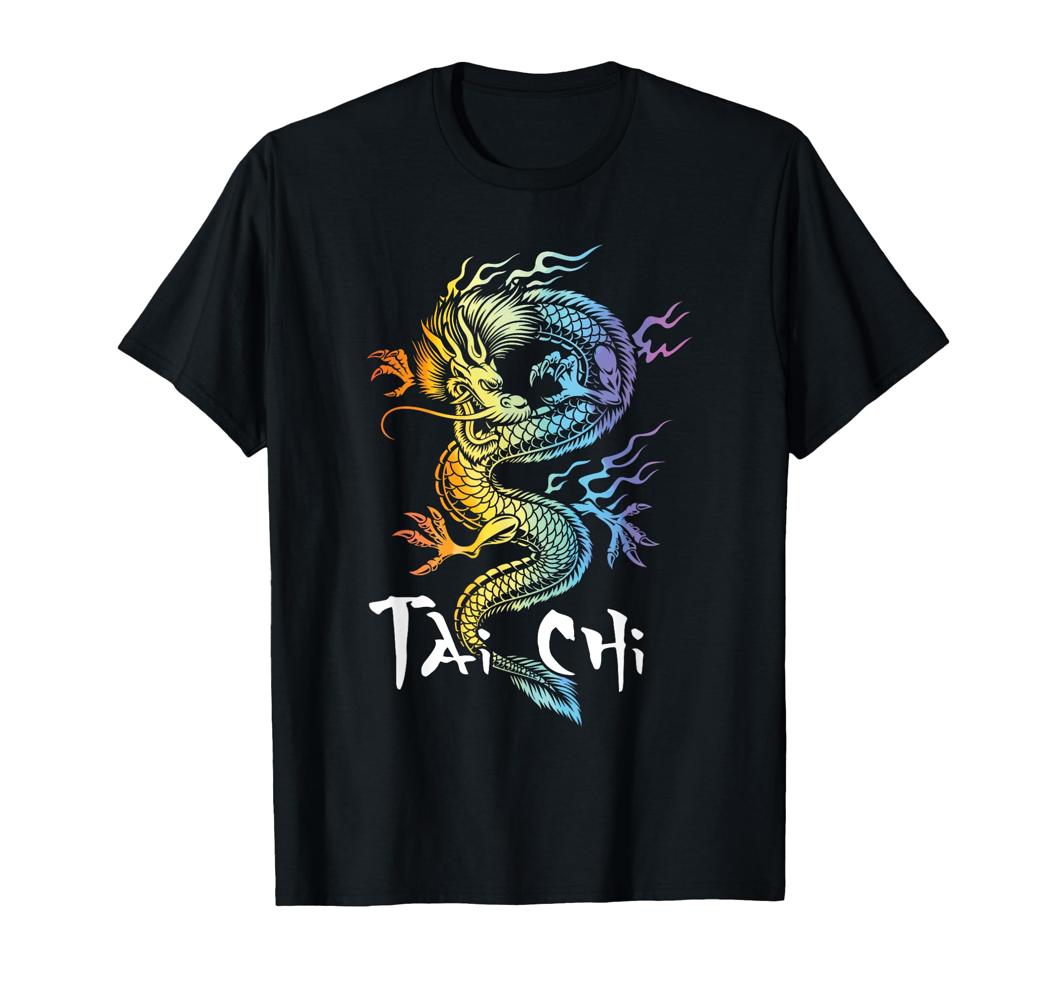 Photo 1 of **BLUE**Tai Chi - Spiritual Wellness Meditation Qi Gong Instructor T-Shirt MEDIUM