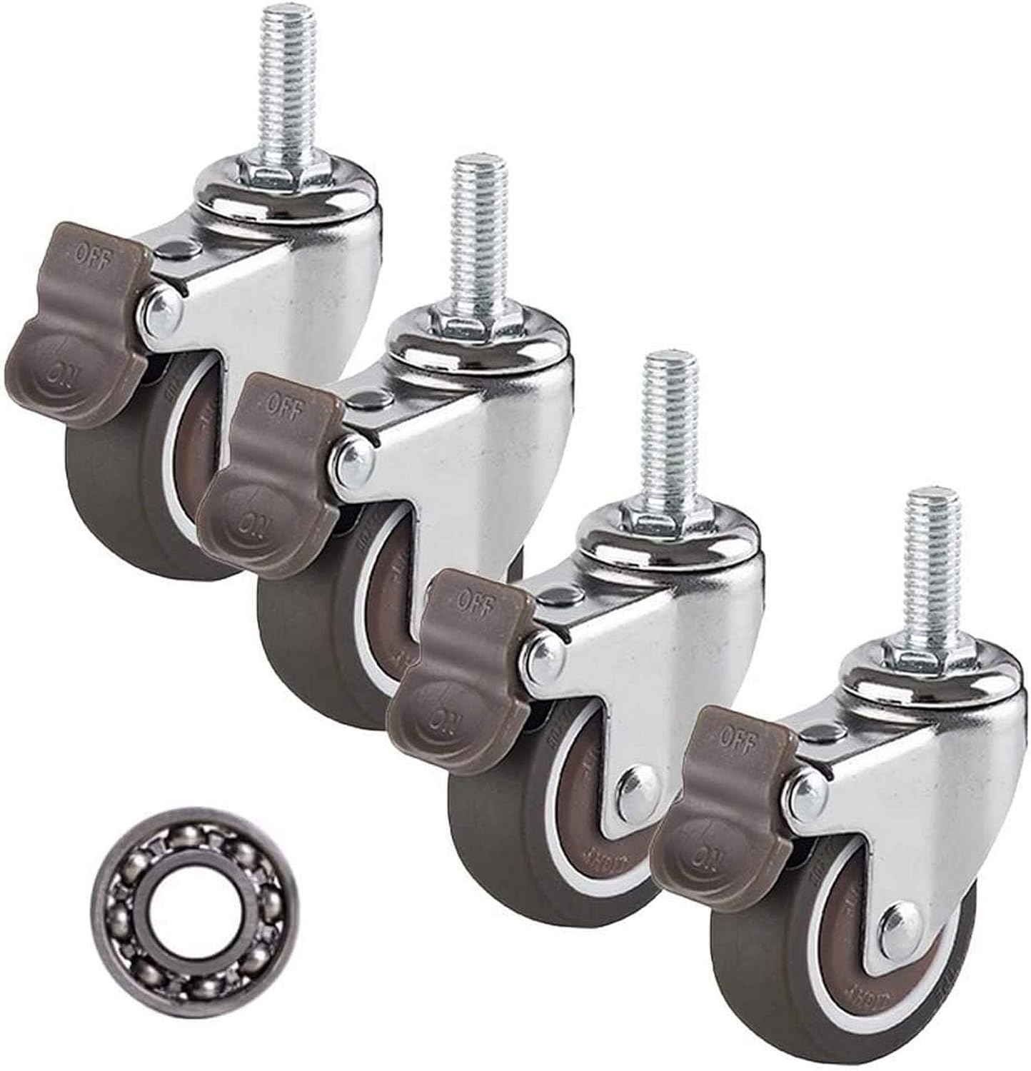 CXAFQ Pflanzenroller Mit 4x 360° Lenkrollen – 30x30 Cm, 2 Feststellbare Räder, Tragkraft 60 Kg, Für Drinnen & Draußen CXAFQ Pflanzenroller Mit 4x 360° Lenkrollen – 30x30 Cm, 2 Feststellbare Räder, Tragkraft 60 Kg, Für Drinnen & Draußen