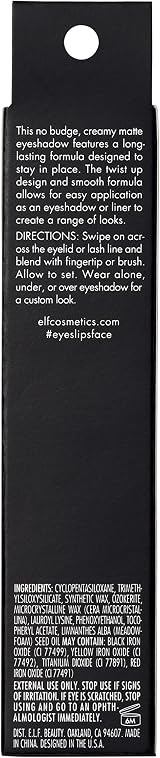 e.l.f. No Budge Matte Eyeshadow Stick Lava Lamp 1-Swipe Long-Wear view 4