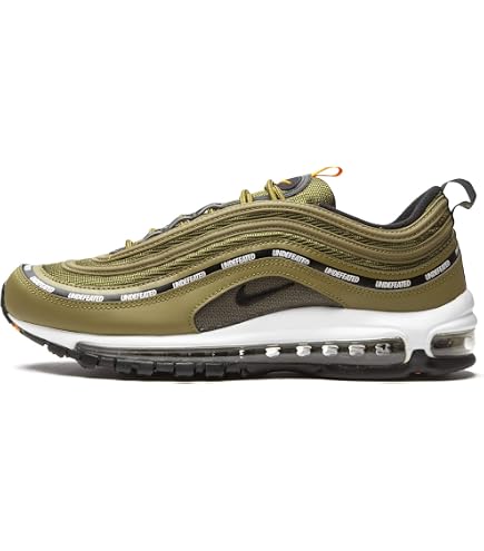 Amazon.com | NIKE Women's Air Max 97 Sneaker, White Black Vivid