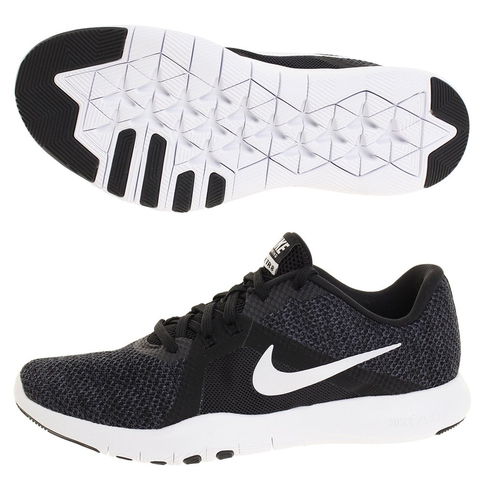nike training flex trainers black