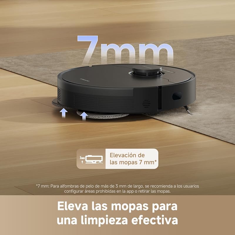 L10s Pro Gen 3 Robot Aspirador y Fregasuelos, Succión de 13.000 Pa