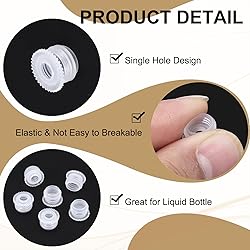 PATIKIL Bottle Adapter 0.35"/8mm, 25 Pcs Press in