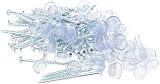 TIMCO Corrugated Sheet Fixings Clear 10 x 3-50pcs Screws Box 50 view 2