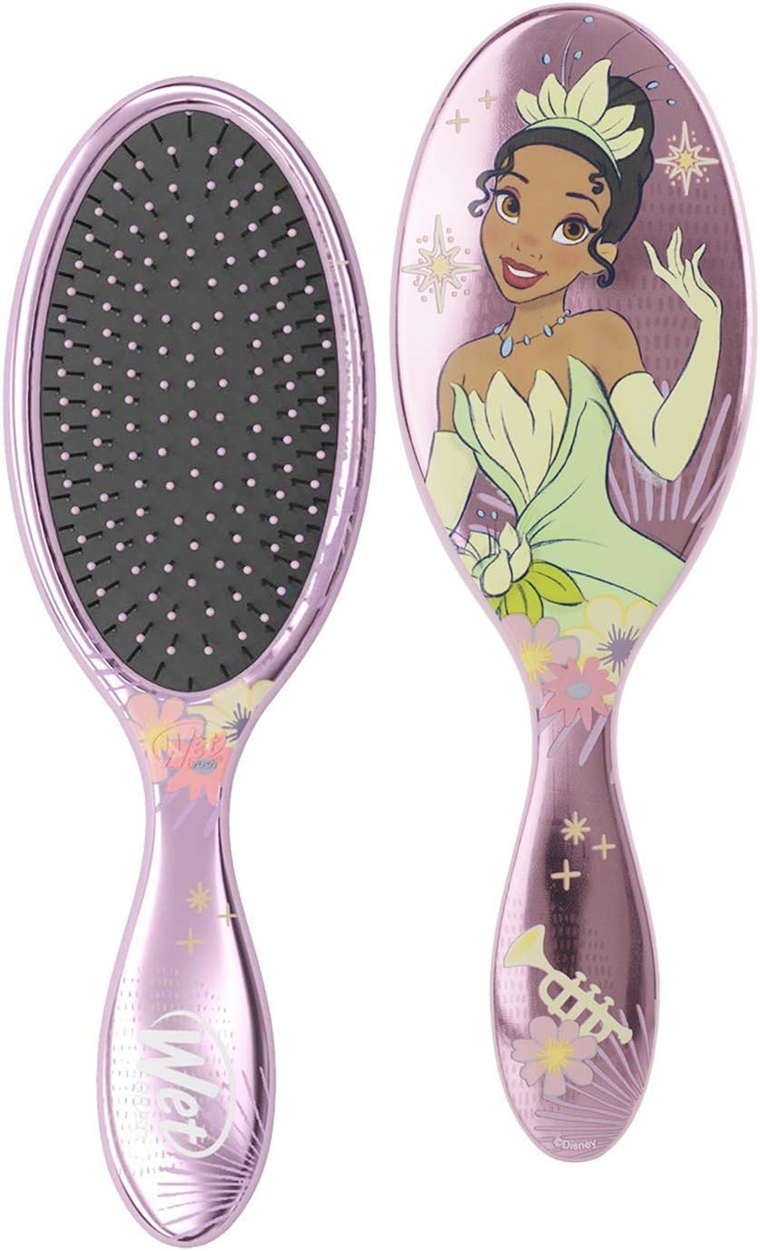 Amazon Wetbrush ウェットブラシ オリジナルディタングラー ディズニープリンセスwh ティアナ ライトパープル ヘアブラシ 1本 Wetbrush ウェットブラシ ビューティー 通販