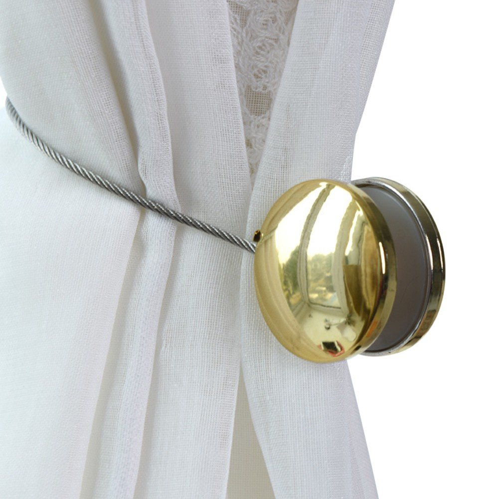 Ochine Curtain Tiebacks Round Shape European Style Strong