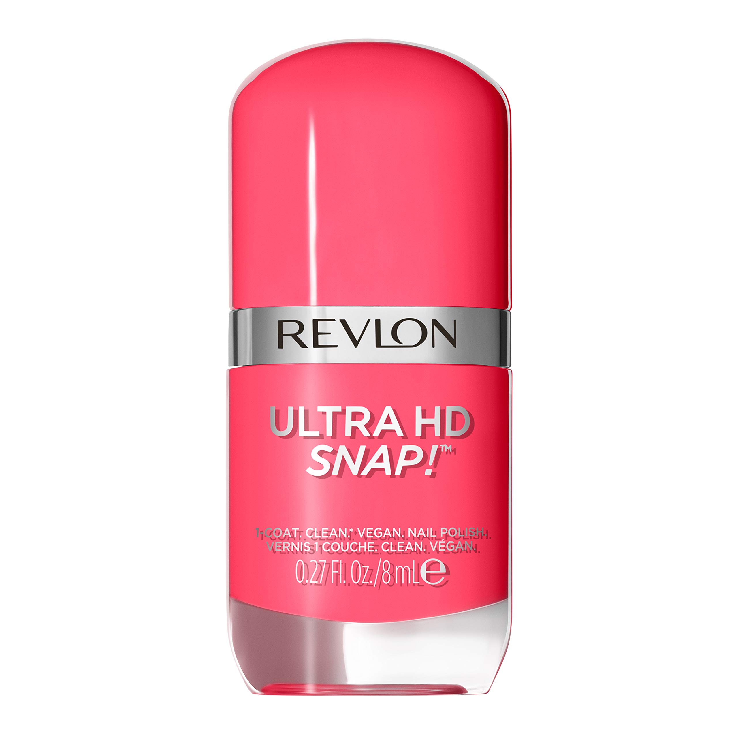 Revlon Ultra HD Snap Nail Polish, Long Lasting Vegan Formula, Quick Drying & One-Coat Full Coverage Colour (8ml) No Drama (009) Unisex