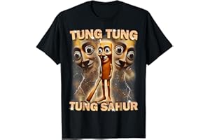 HTUANBAQ Tung Tung Tung Sahur is Calling Funny Italian Brainrot T-Shirt