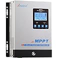 Ampinvt MPPT Solar Charge Controller 60A 12V 24V 36V 48V Battery System Auto,Max Input 150V PV Solar Panel Regulator for AGM Sealed Gel Flooded Lithium Battery