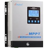 Ampinvt MPPT Solar Charge Controller 60A 12V 24V 36V 48V Battery System Auto,Max Input 150V PV Solar Panel Regulator for AGM Sealed Gel Flooded Lithium Battery