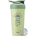 BlenderBottle Star Wars Strada Shaker Cup Insulated Stainless Steel Water Bottle with Wire Whisk, 24-Ounce, Small But Mighty