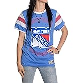 Calhoun NHL Ladies Loose Fit Varsity Style Retro Lounge T-Shirt