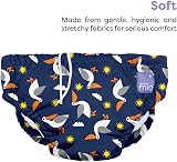 Bambino Mio Baby Toddler Reusable Swim Nappy Pant 0-6 Months Mellow Melon view 2