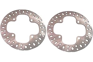ATV PARTS CONNECTION ATVPC Rear Brake Rotors for Yamaha Grizzly 550 & 700 2007-2022
