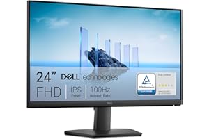 Dell 24 Monitor - SE2425HM - 23.8-inch Full HD (1920x1080) 16:9 100Hz Display, IPS Panel, 16.70 Million Colors, Anti-Glare, 1